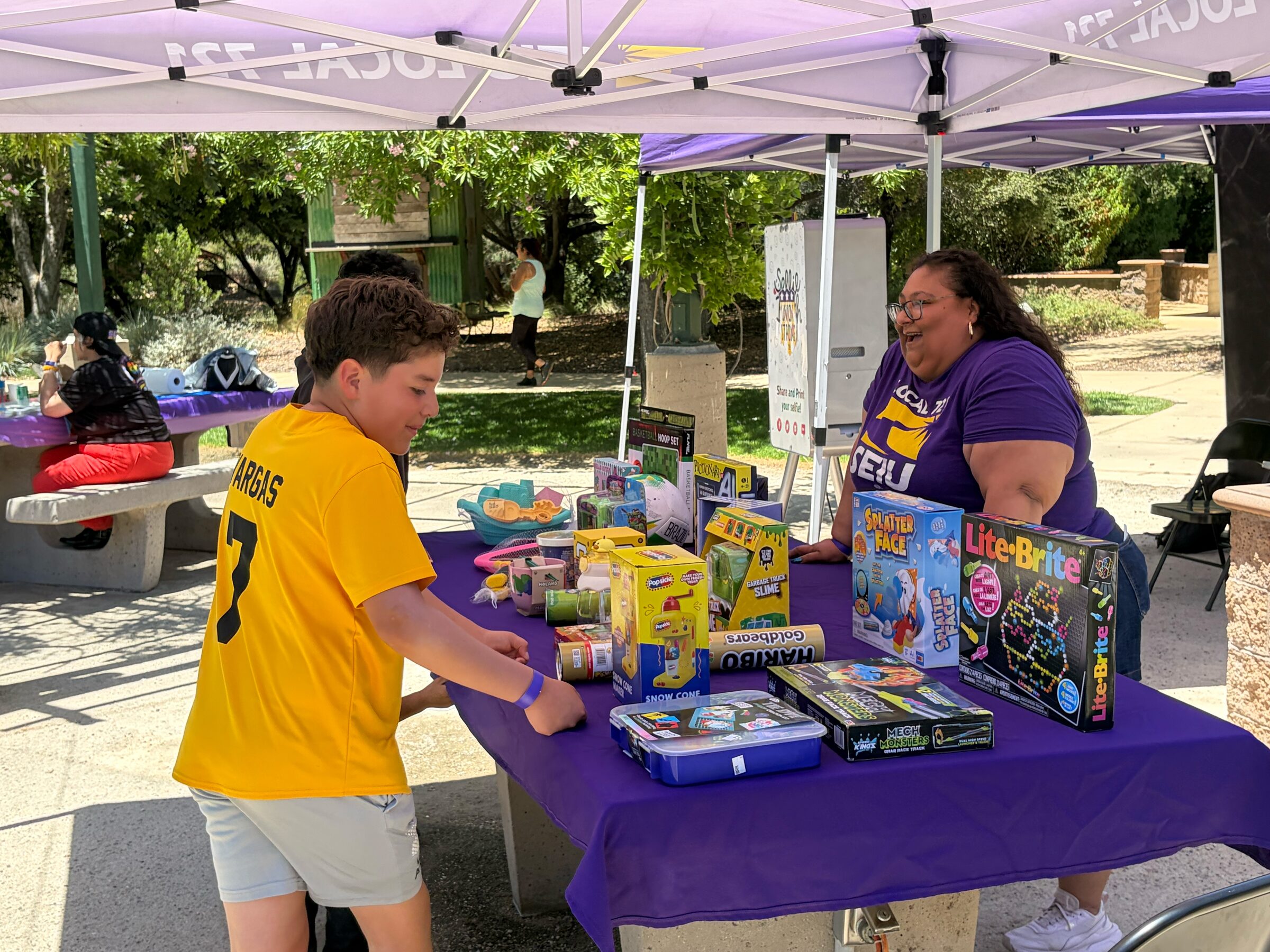 Family Fun Day attendees