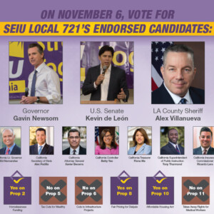 SEIU 721 2018 Election Guide