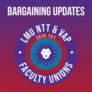 LMU Bargaining Update